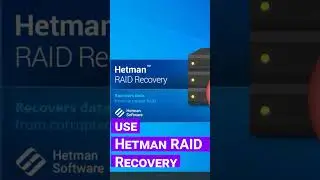 How to recover data from a hardware RAID 5 built with the help of Windows Storage Spaces #shorts