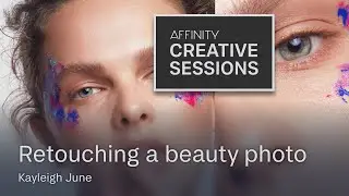 How to retouch a beauty photo with photographer Kayleigh June