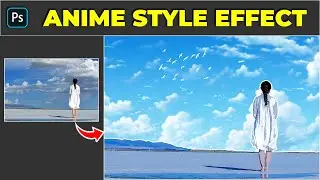 How to turn photo into anime style - Photoshop Tutorial