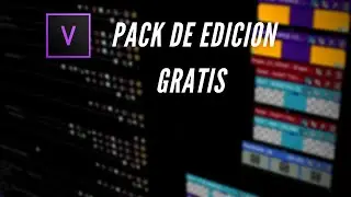 6 GB PACKS PARA EDITORES GRATIS / VEGAS PRO Y SONY VEGAS