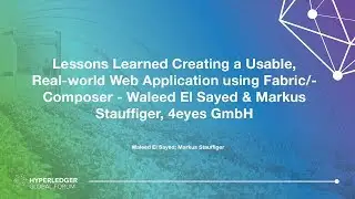 Lessons Learned Creating a Usable, Real-world Web Application using Fabric/Composer