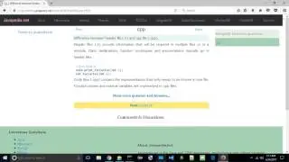 Difference between header file (.h) and cpp file (.cpp).
| javapedia.net