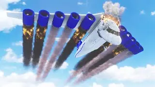 Huge Plane Boeing 737 Crashes - Teardown