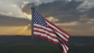 USA Flag Animation - Blender 3.0 - EEVEE - Step-By-Step Guide