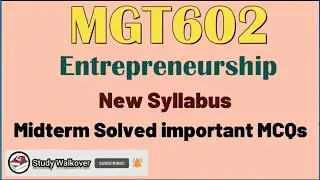 MGT602 Midterm Solved Important MCQs|mgt602 midterm preparation 2023|mgt602 midterm solved MCQs