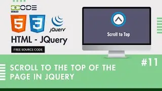 Scroll Page To Top In JQuery | JQuery Scroll To Top Of Page Smoothly