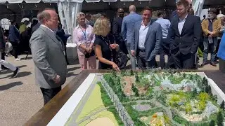 Community Leaders Break Ground on New Centennial Park on Detroit's West Riverfront | ABJ Clip