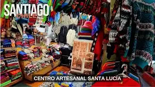 🌟 🎁 Fomos ao Centro Artesanal Santa Lucía:  Melhor para Presentes e Souvenirs em Santiago?