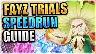 Fayz Trials Speedrun FUN AND COOL EVENT! 💯 Genshin Impact Sumeru