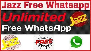 Jazz free whatsapp code 2021 | free whatsapp on Jazz 2021 | use free whatsapp on jazz |free whatsapp