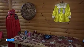 В с.Таштып состоялось открытие первой детской этно-площадки