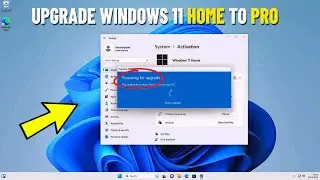 Upgrade Windows 11 Home to Windows 11 Pro | How To upgrading windows 11 home to pro No Losing Data✔️