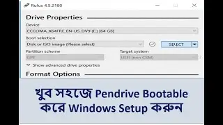 How do you create a bootable pendrive for Windows 10,11 using Rufas?MBR and GPT mode.