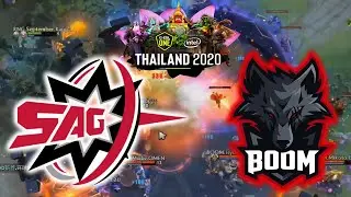 ABSOLUTELY GG ! BOOM ESPORTS vs SAG - ESL One Thailand 2020 DOTA 2