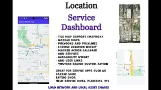 Flutter Flow: Location Dashboard