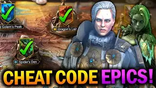 7 NUTTY EPICS that DESTROY Dungeon and Doom Tower Bosses! - Raid: Shadow Legends Best Champions