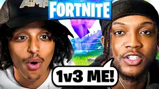 I 1v3 vs Agent For A Spot In SQUADS Fortnite