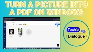 How to Turn a Picture into a PDF on Windows