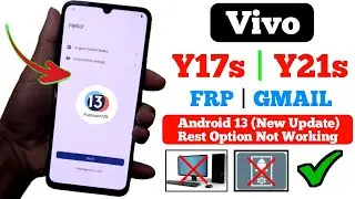 Vivo Y17s /Y2s Frp Bypass Android 13 (V2310) | Vivo Y17s Google Account Remove | New Method Frp 2023