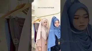 Isi hati hijab digantungan
