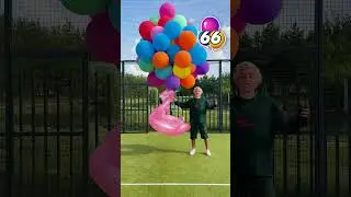 How many balloons does it take to lift a person?