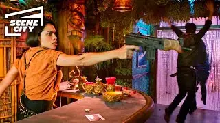 Zombieland Double Tap: Hotel Bar Fight (ROSARIO DAWSON & LUKE WILSON MOVIE SCENE) | With Captions