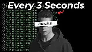 Automatically Change IP Address Every 3 Seconds - 100% ANONYMOUS | Kali Linux 2024 (new method)