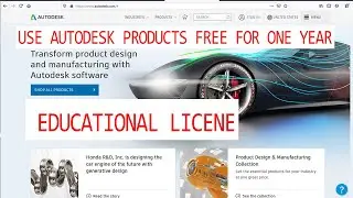 How to Register or Activate Educational License in AUTODESK 2021.