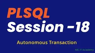 Oracle PL/SQL Tutorial Day -18 ✅ Pragma Autonomous Transaction in PLSQL✅ PL/SQL Interview Questions