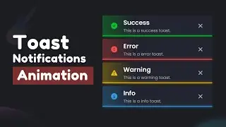 How To Make Toast Notification In Javascript