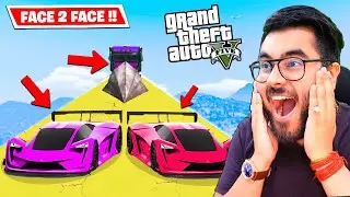 GTA 5 MOST FUNNY FACE 2 FACE ft.@CookiePie  | Hitesh KS