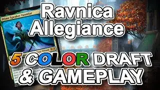 MTG - 5 COLOR Ravnica Allegiance Draft & Games!