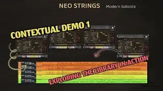 Neo Strings - Modern Soloists - Contextual Demo 1 - Solo Strings for Kontakt