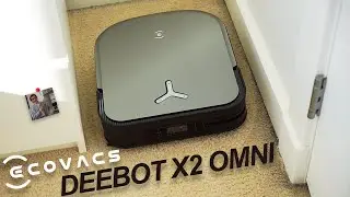 It's Hip To Be Square: ECOVACS DEEBOT X2 OMNI Vacuum & Hot Water Washing Mop!