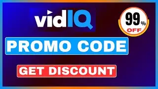 vidIQ Promo Code 2025 | Get vidIQ Discount Coupon Code