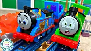 Thomas & Friends All Engines Go Crystal Caves and Trains Mega Set