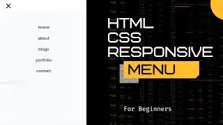 How To Create A Responsive Navigation Menu With CSS Only (No Talking)