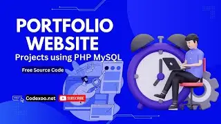 Portfolio Website Projects using PHP MySQL | Free Source Code Download