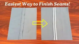 How to finish seams without a serger | Sewing tips and tricks