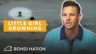 Bondi Lifeguard Rescues Little Girl Drowning at Beach!