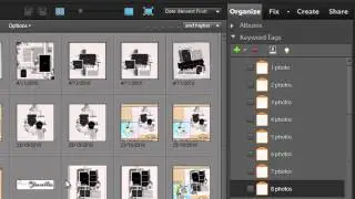 Organize your Digital Scrapbooking Templates in Photoshop Elements Organizer
