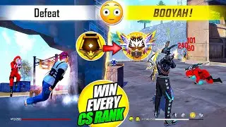 HOW TO WIN EVERY CS RANK IN FREE FIRE 🔥|| FREE FIRE PRO TIPS AND TRICKS || FIREEYES GAMING