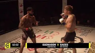 GUDNASON VS SAEED - 185lbs Amateur MMA Contest 