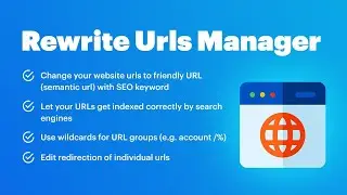 Rewrite Urls Manager OpenCart