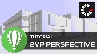 CorelDraw Tutorial #1 Membuat perspective 2 titik lenyap ( G - Tutorial )