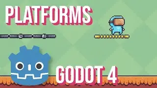 Moving Platforms, One Way Collisions, and How to Drop Under Platforms ~ Godot 4 Platformer Tutorial