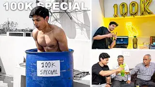 I Tried Cold Plunge for the First Time | 100k Special