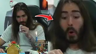 Charlie takes a sniff