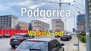 Podgorica Montenegro February 2024 Walking Tour with Captions