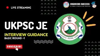 #3 | UKPSC JE Interview Guidance Program | Mock interview preparation 